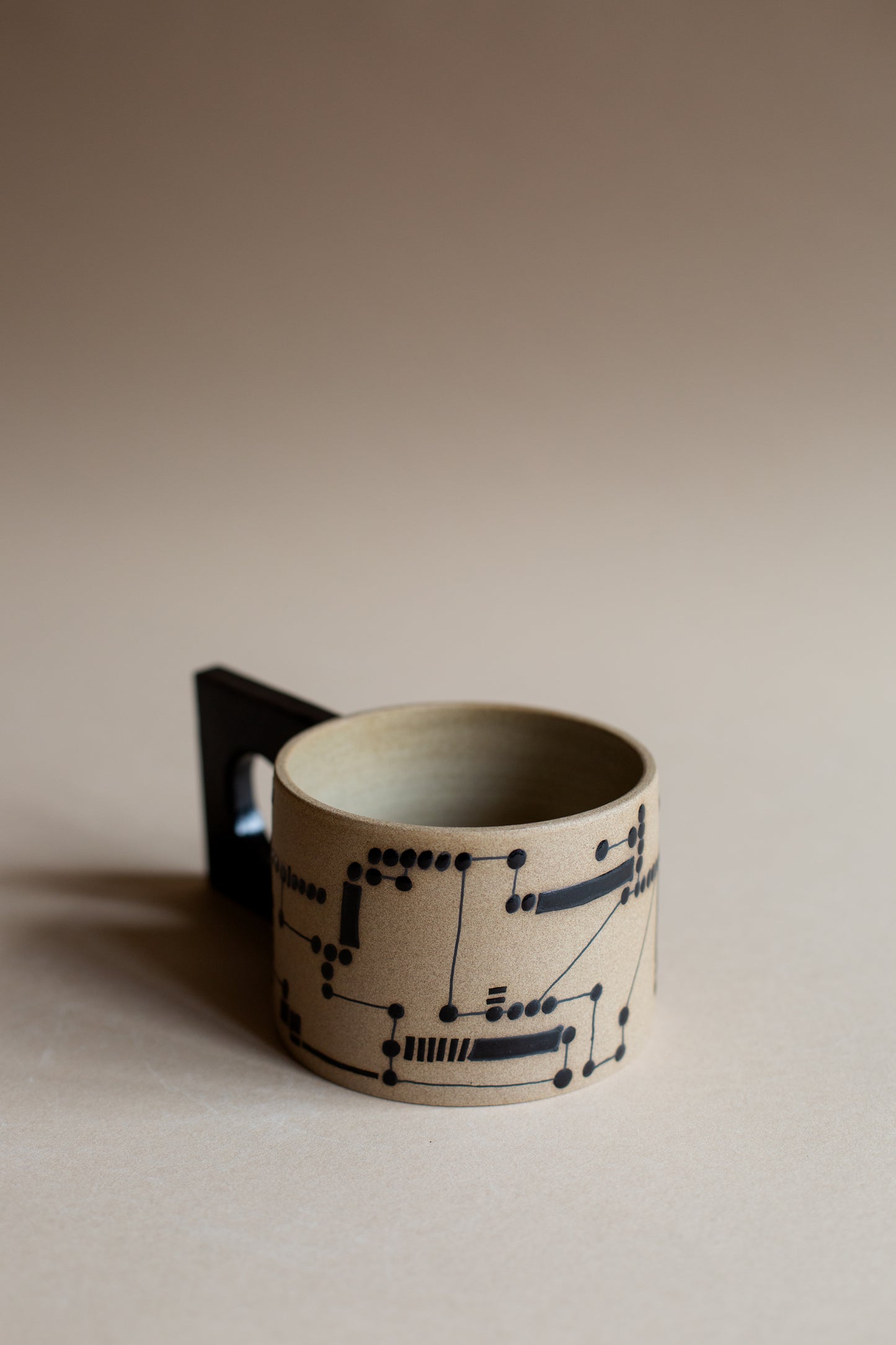 Black Dot Mug