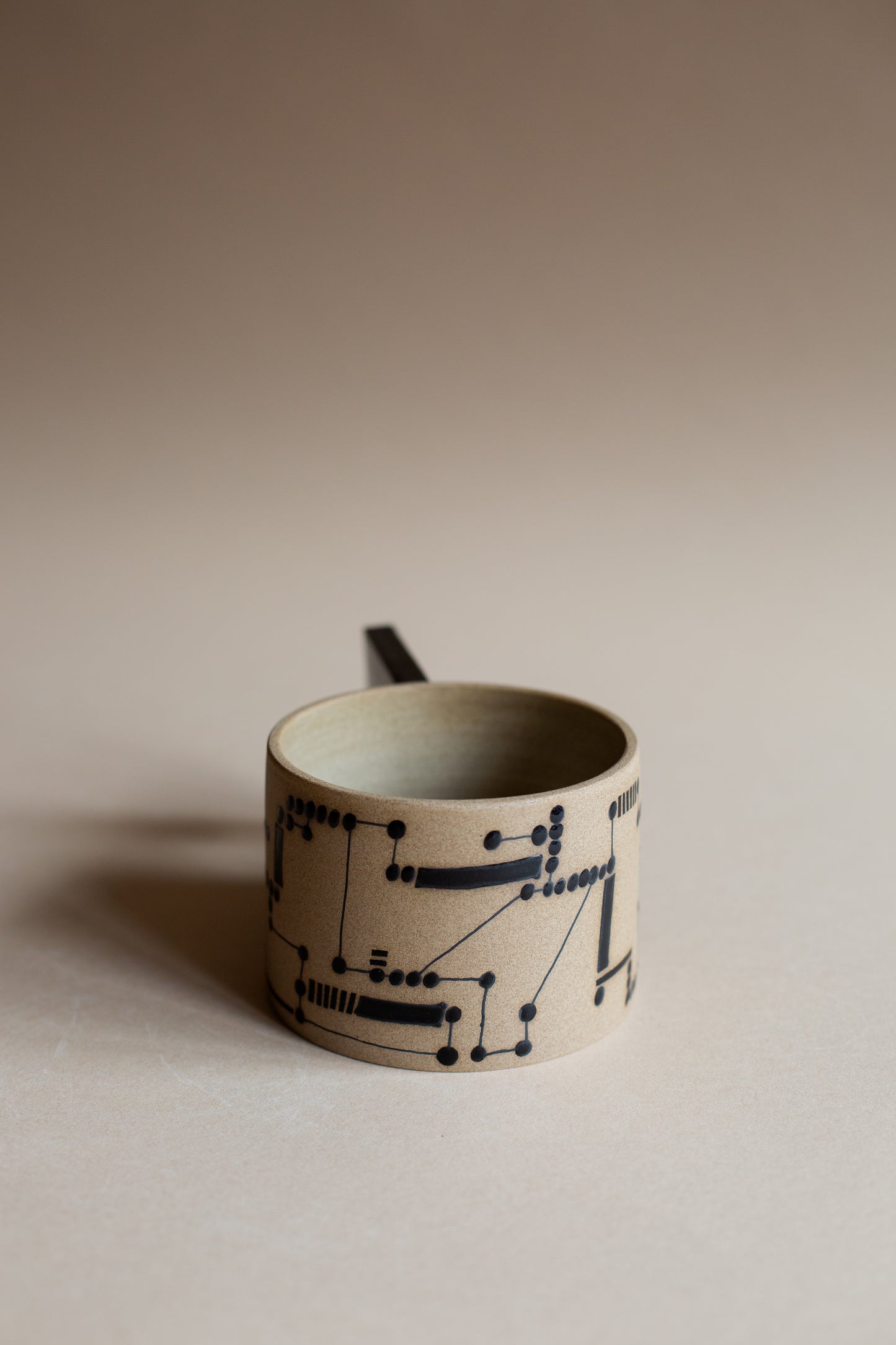 Black Dot Mug
