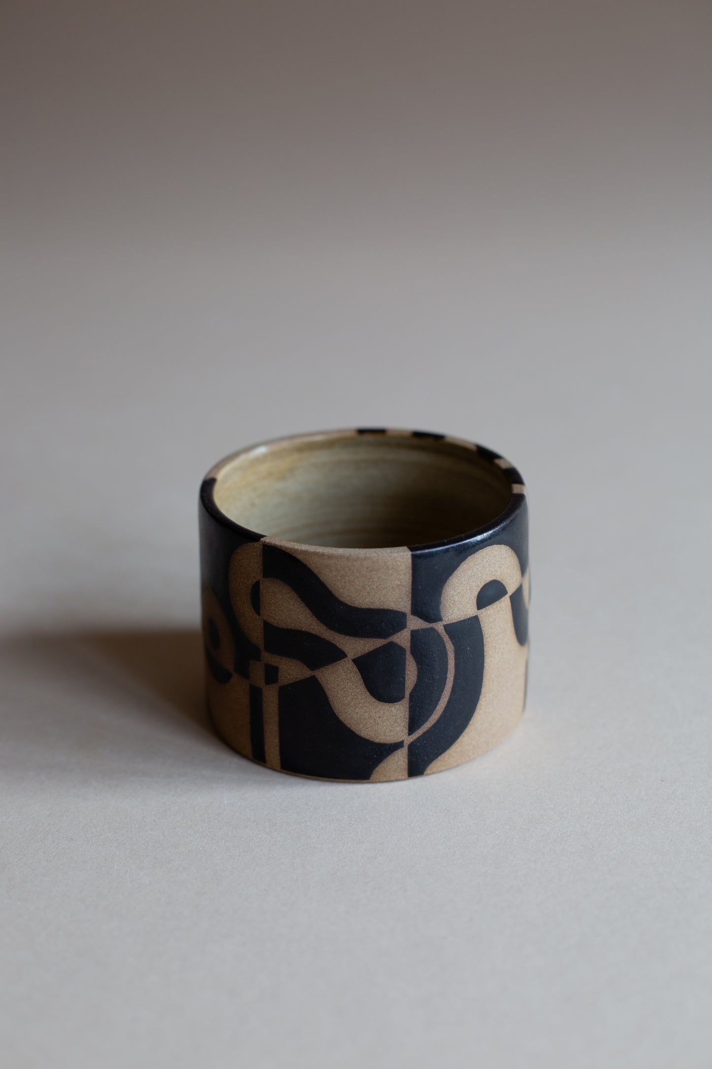 Squiggly Black Vessel