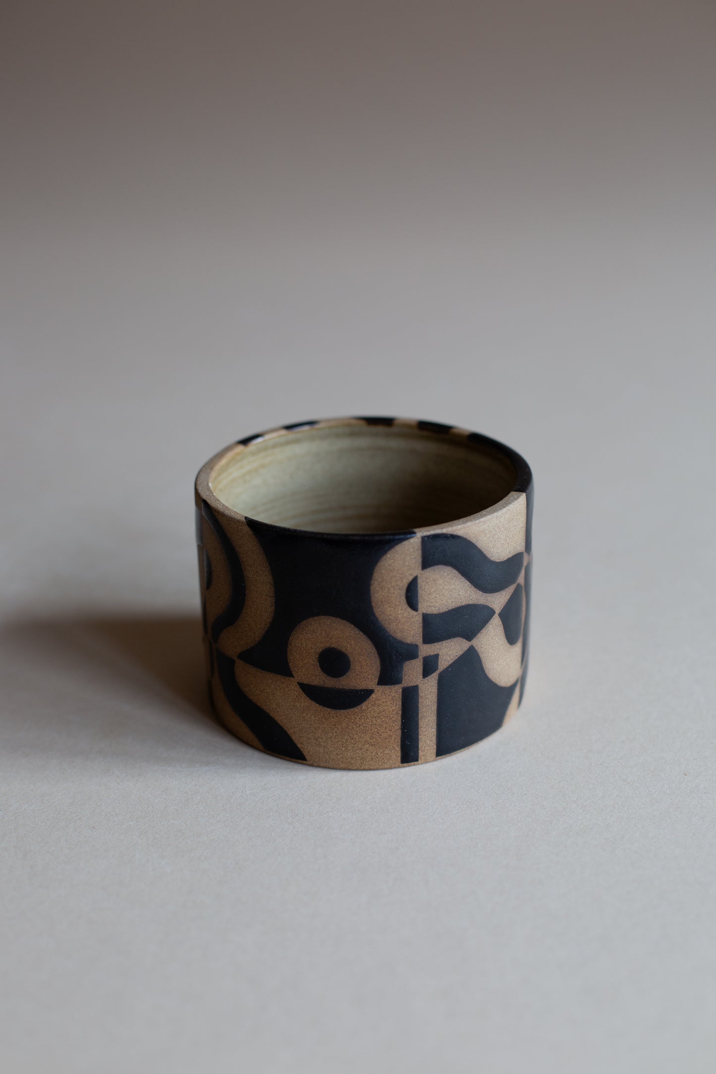 Squiggly Black Vessel