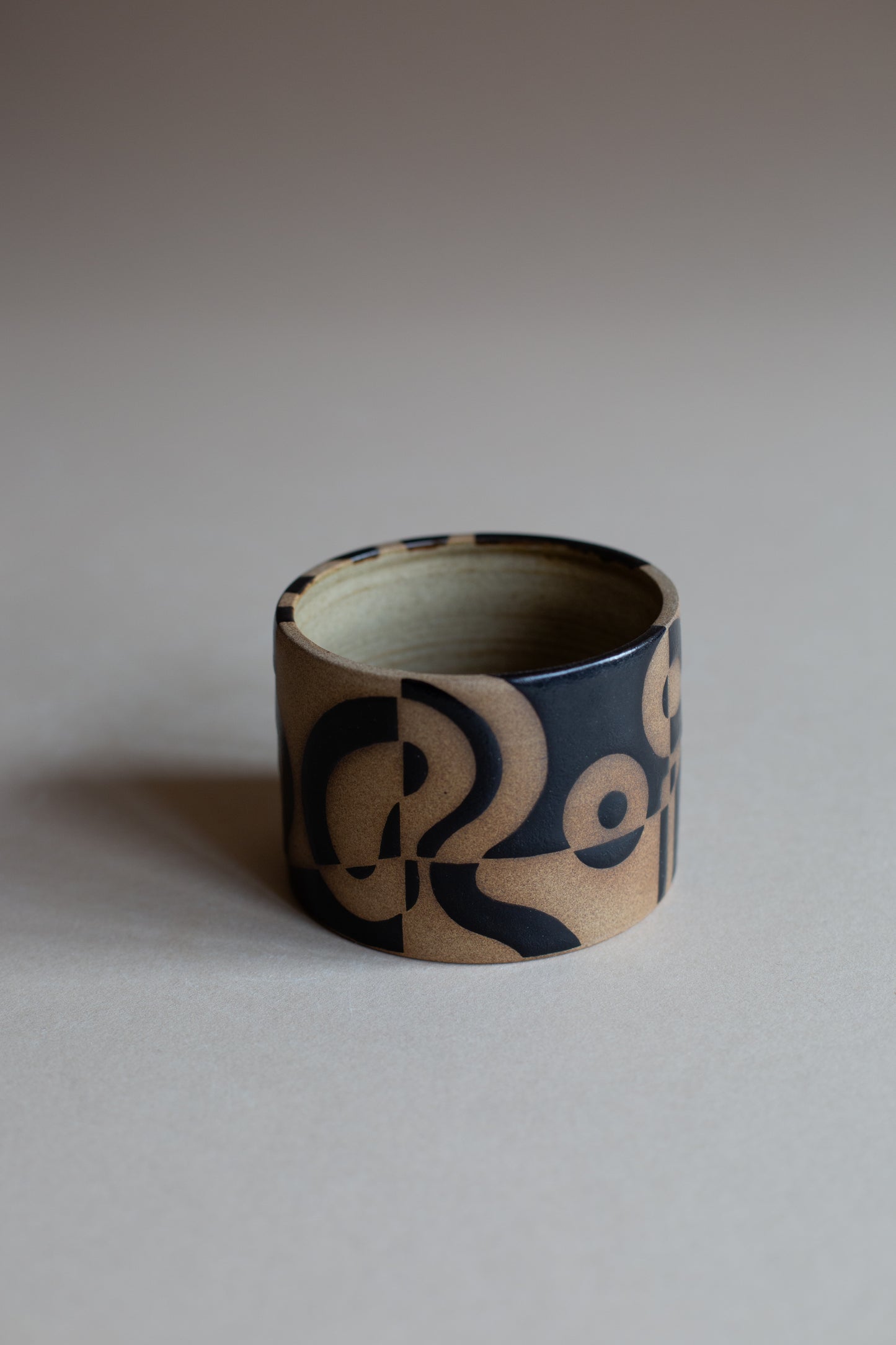 Squiggly Black Vessel
