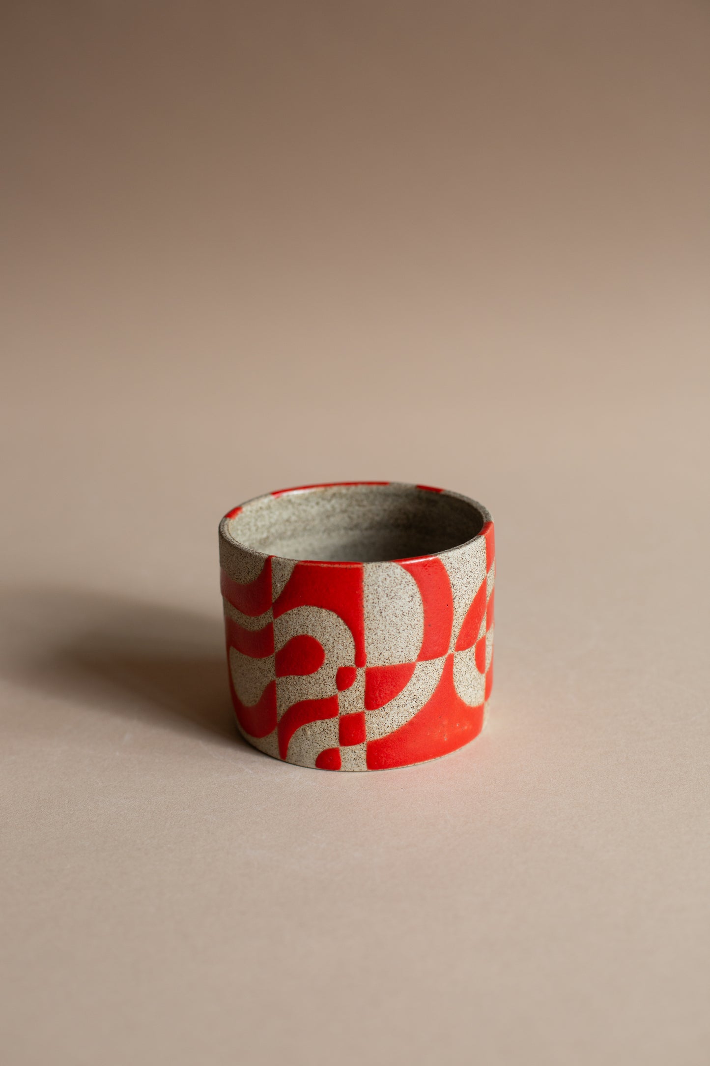 Squiggly Red Vessel