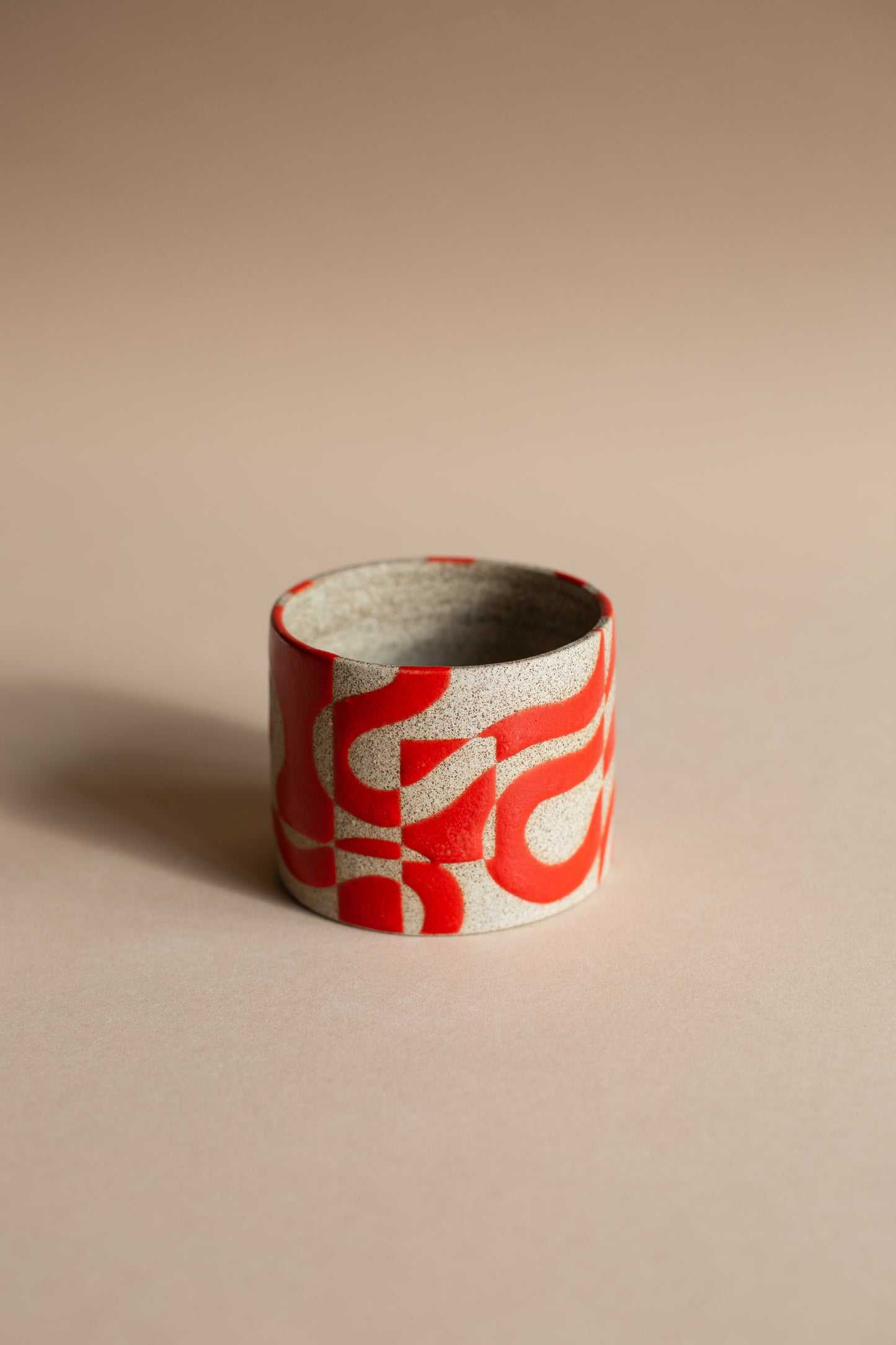 Squiggly Red Vessel