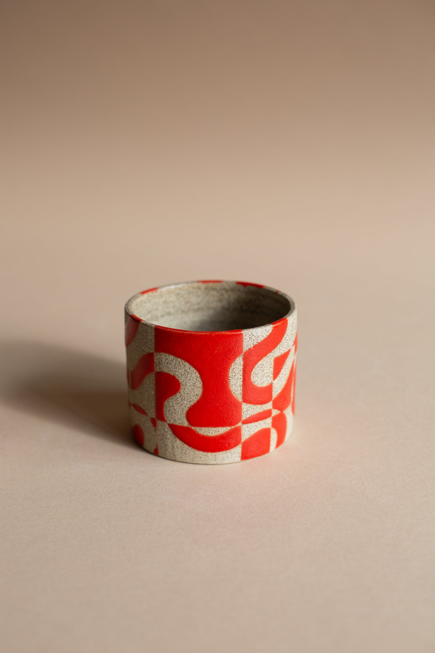 Squiggly Red Vessel