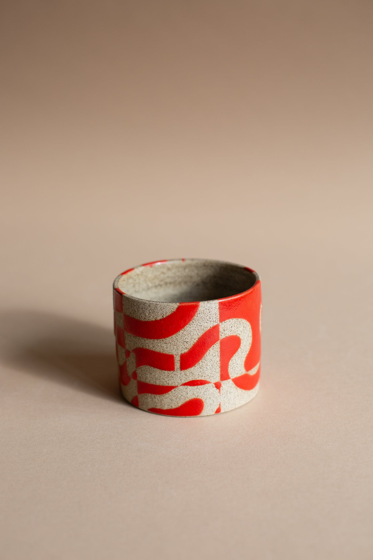 Squiggly Red Vessel