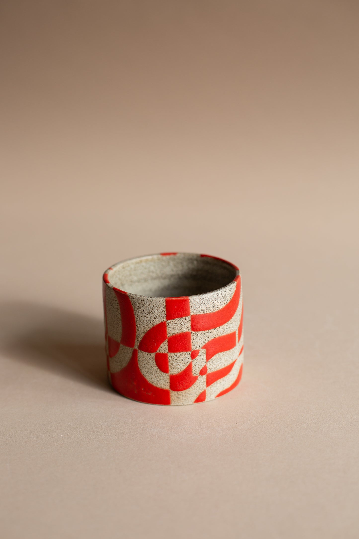 Squiggly Red Vessel