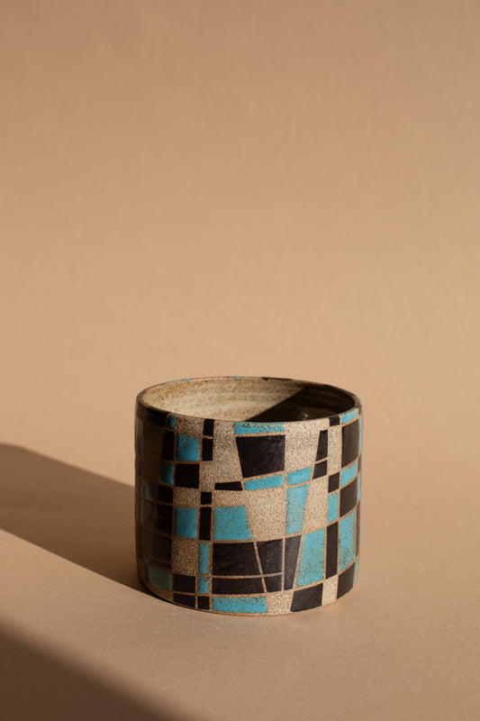Black and Blue vessel