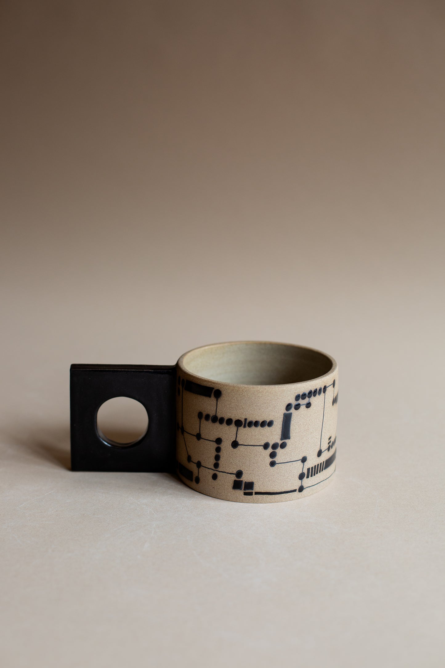 Black Dot Mug