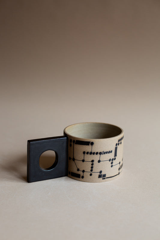 Black Dot Mug