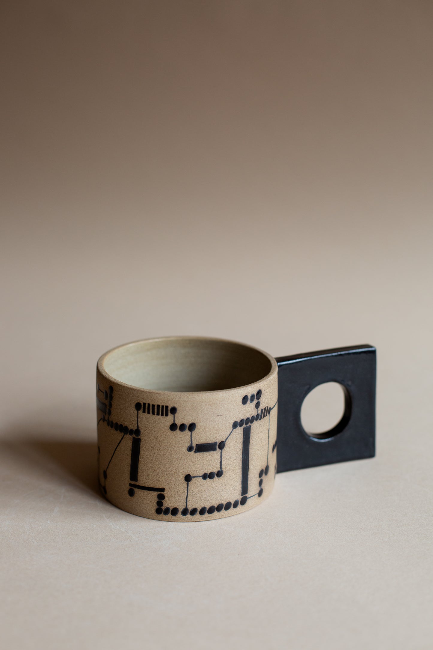 Black Dot Mug