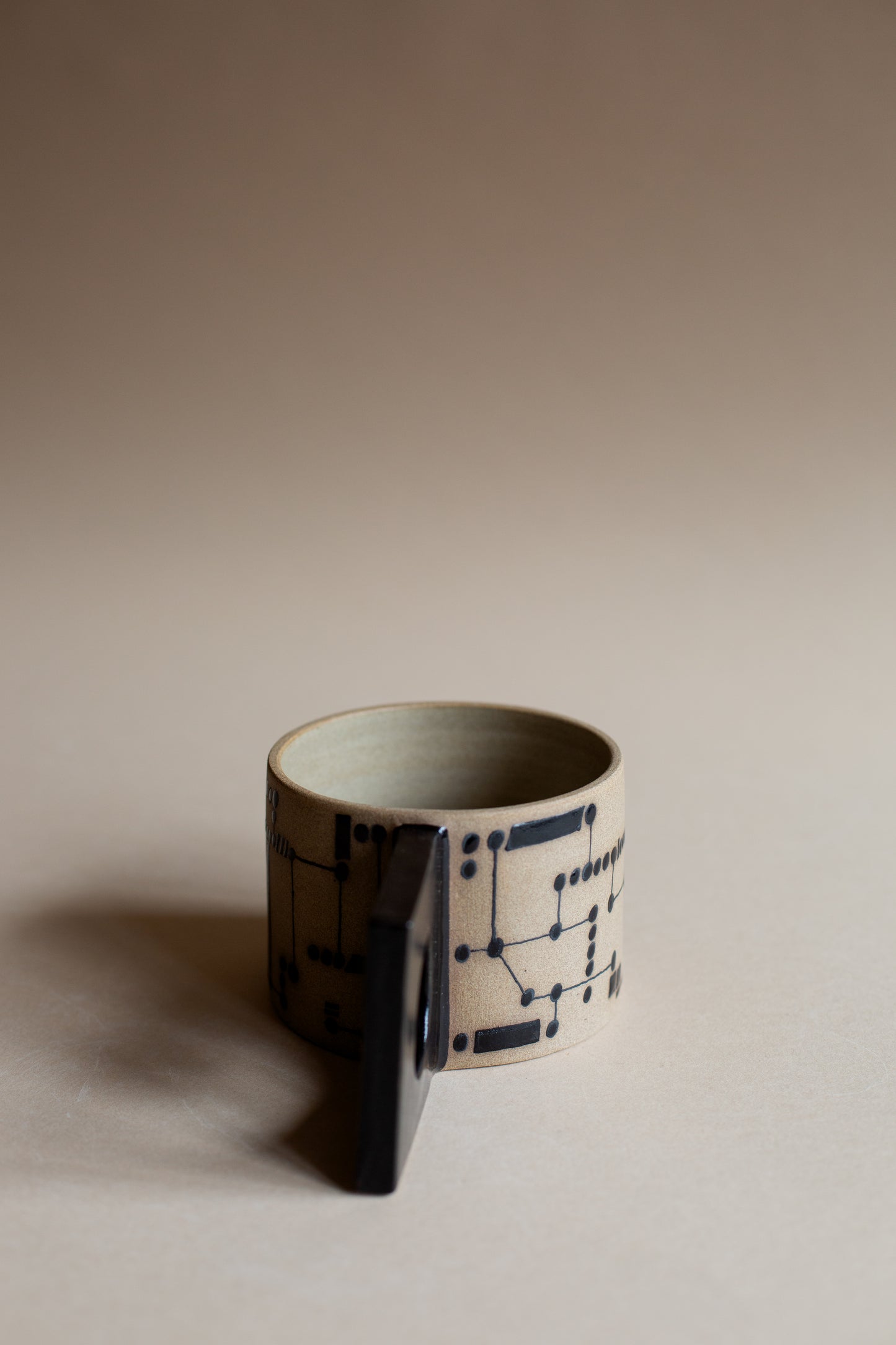 Black Dot Mug