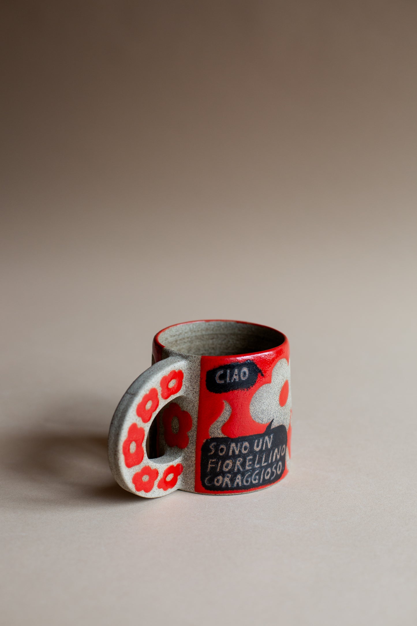 Ciao, Sono Un Fiorellino Coraggioso Mug
