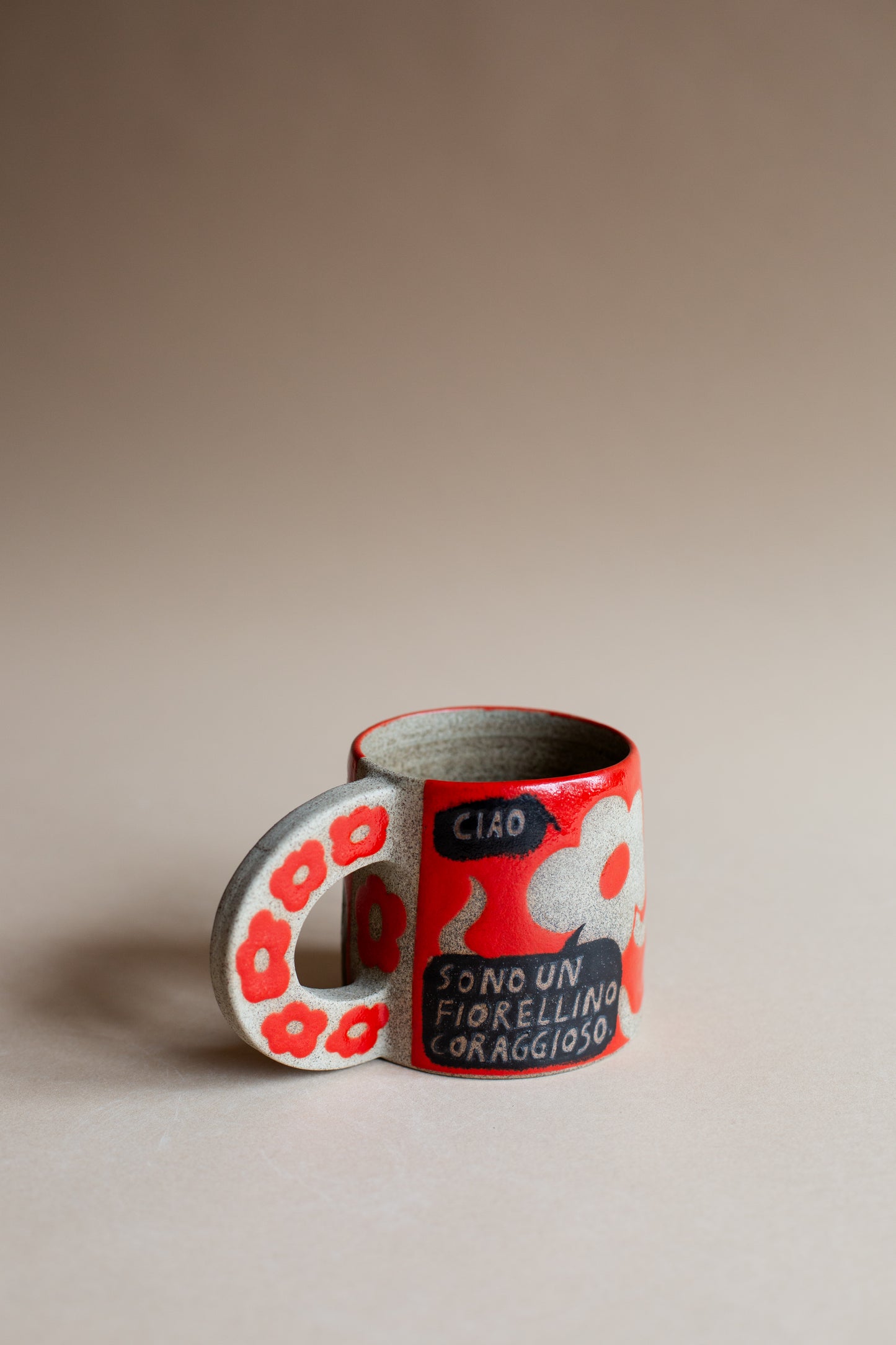 Ciao, Sono Un Fiorellino Coraggioso Mug