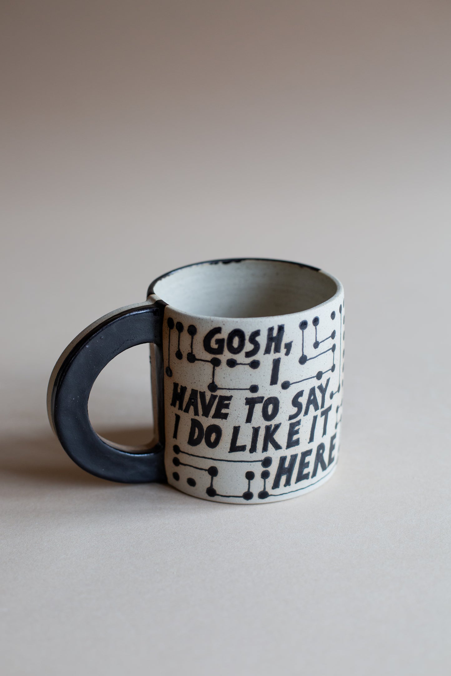 Gosh, I Have To Say I Do Like It Here Mug