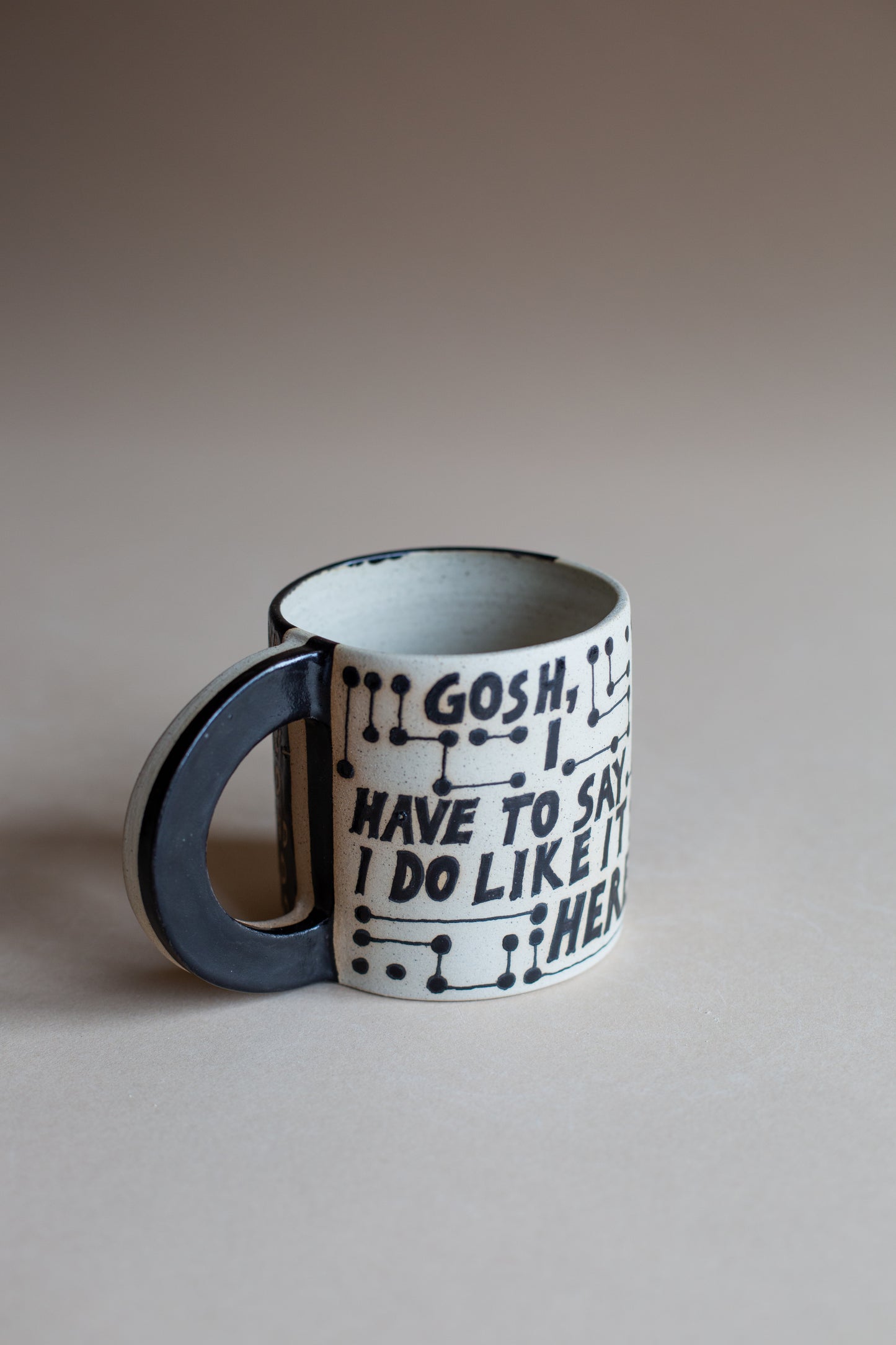 Gosh, I Have To Say I Do Like It Here Mug