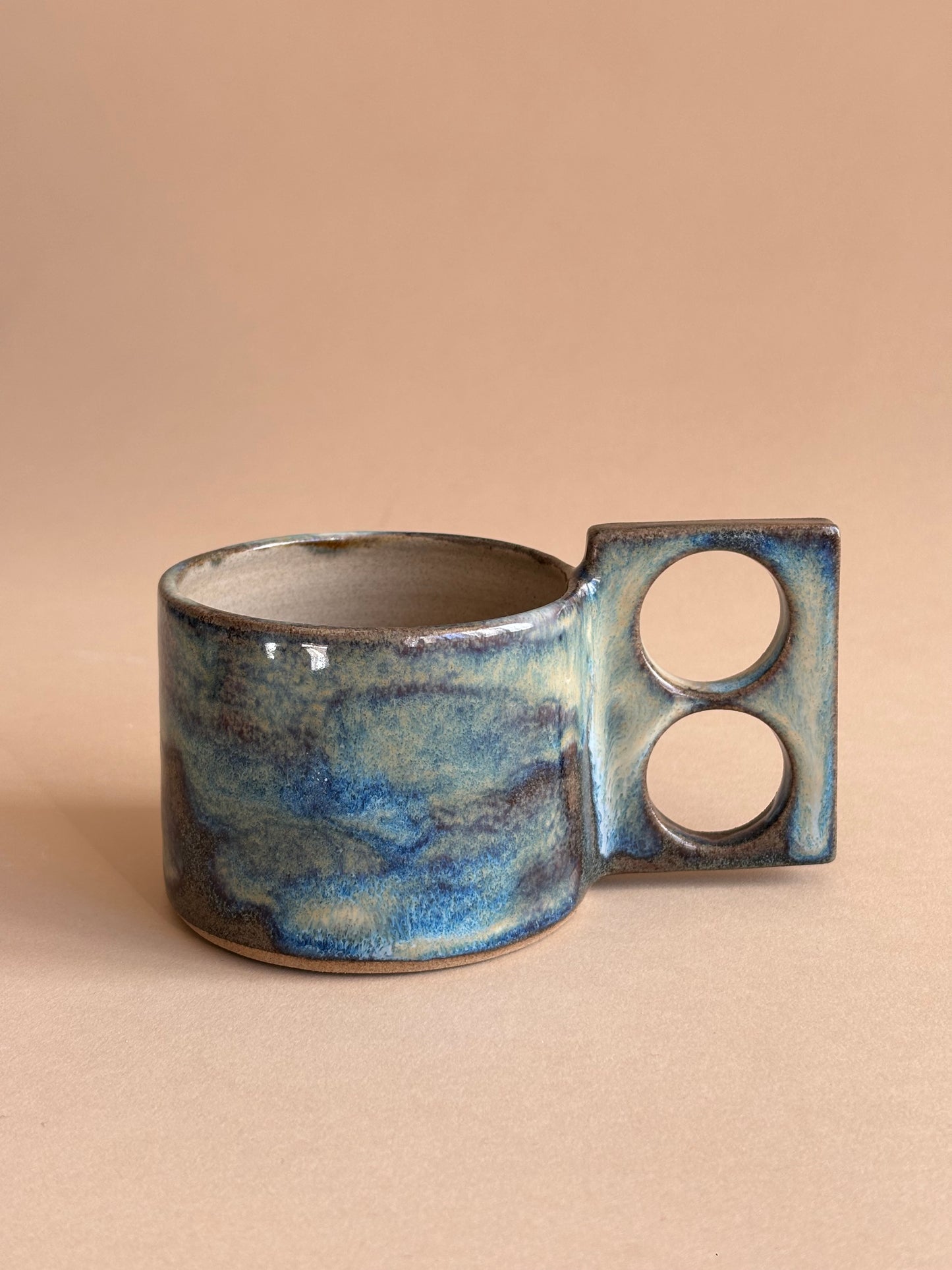 double-handle earth + water mug