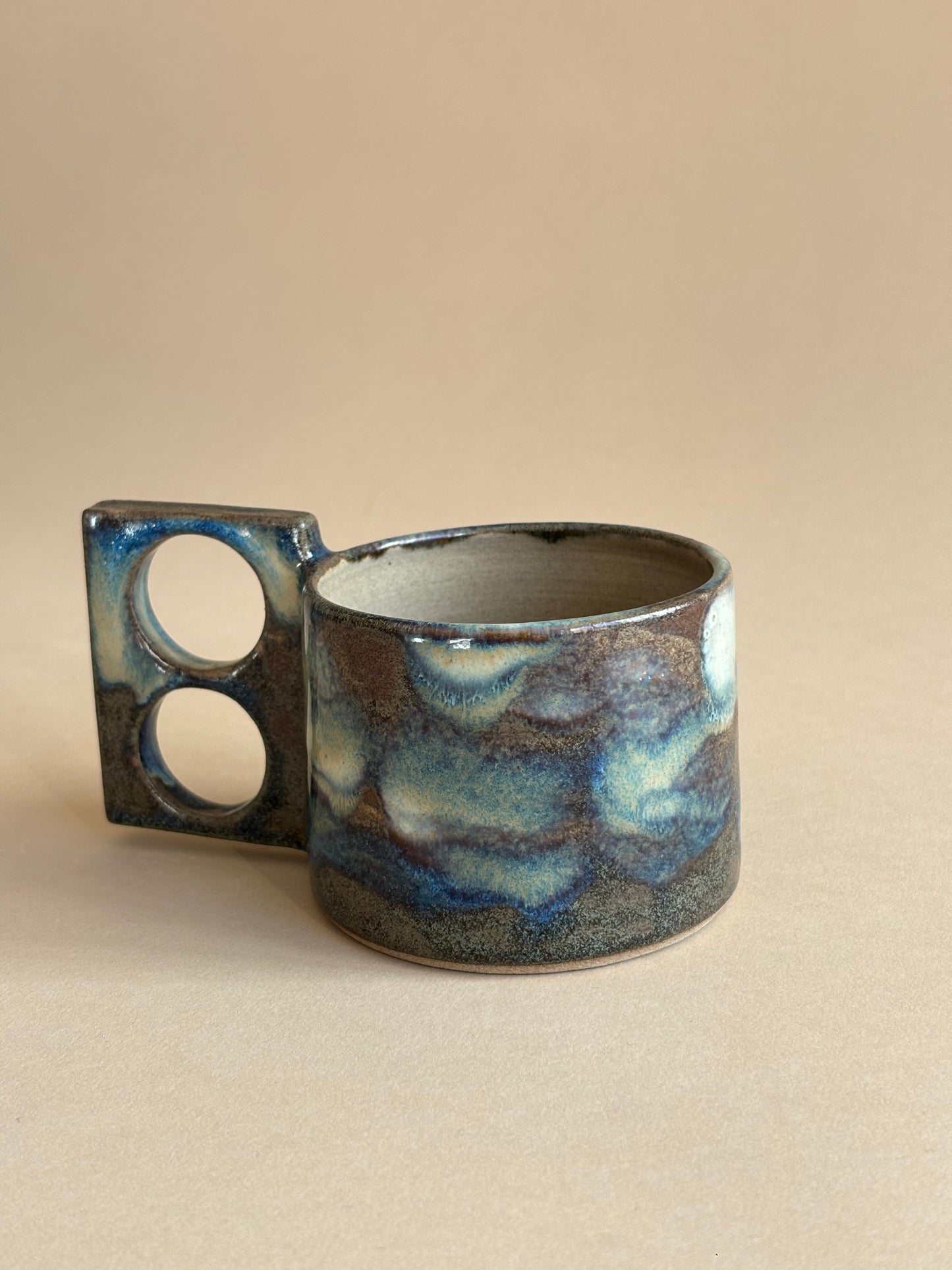double-handle earth + water mug