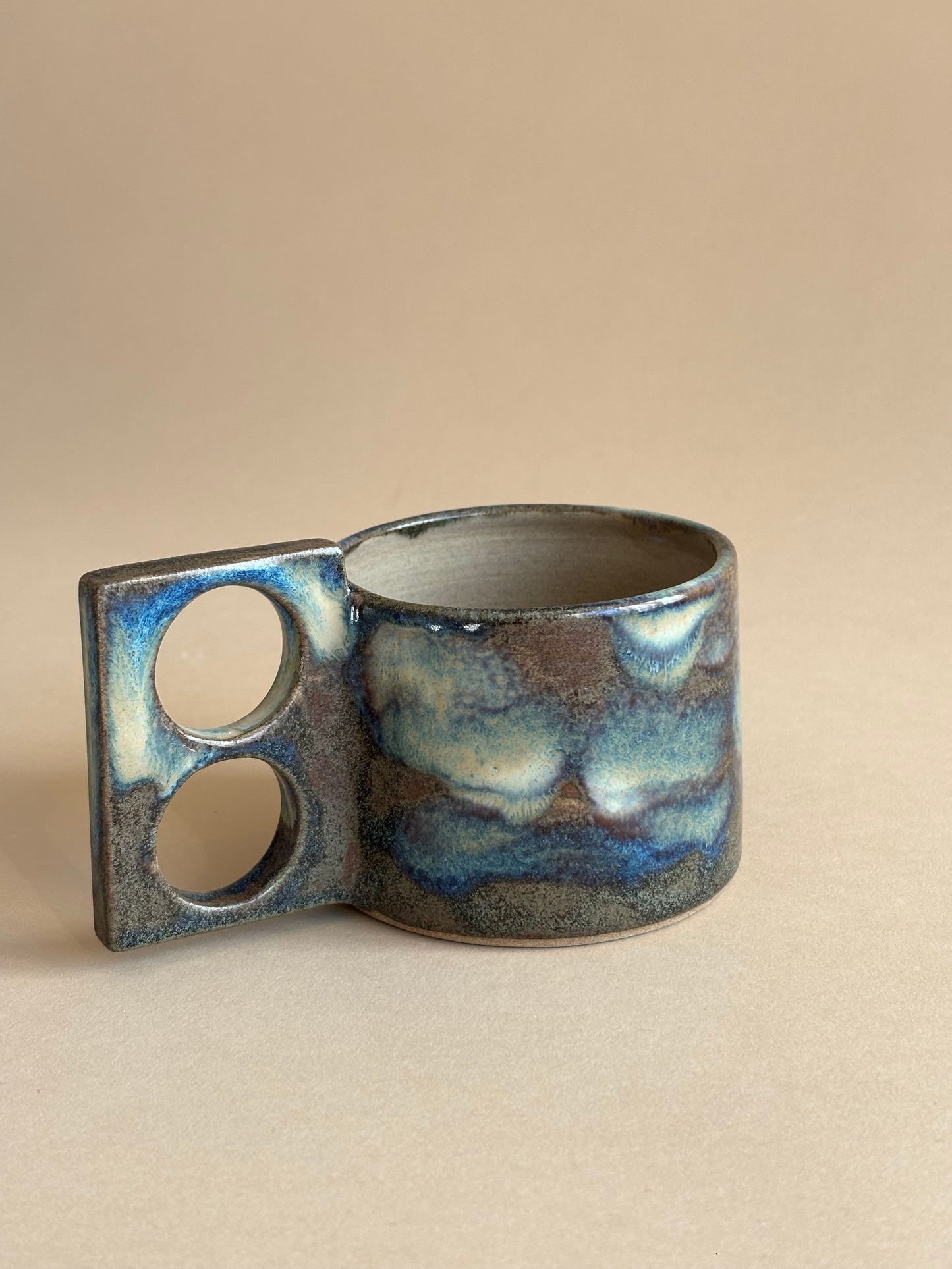 double-handle earth + water mug