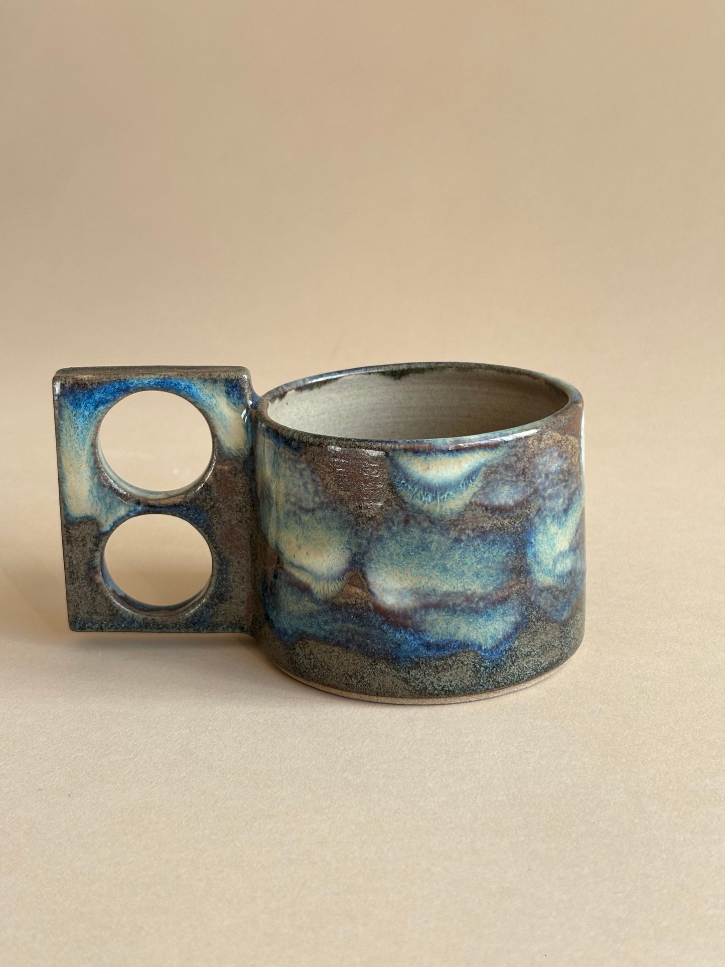 double-handle earth + water mug