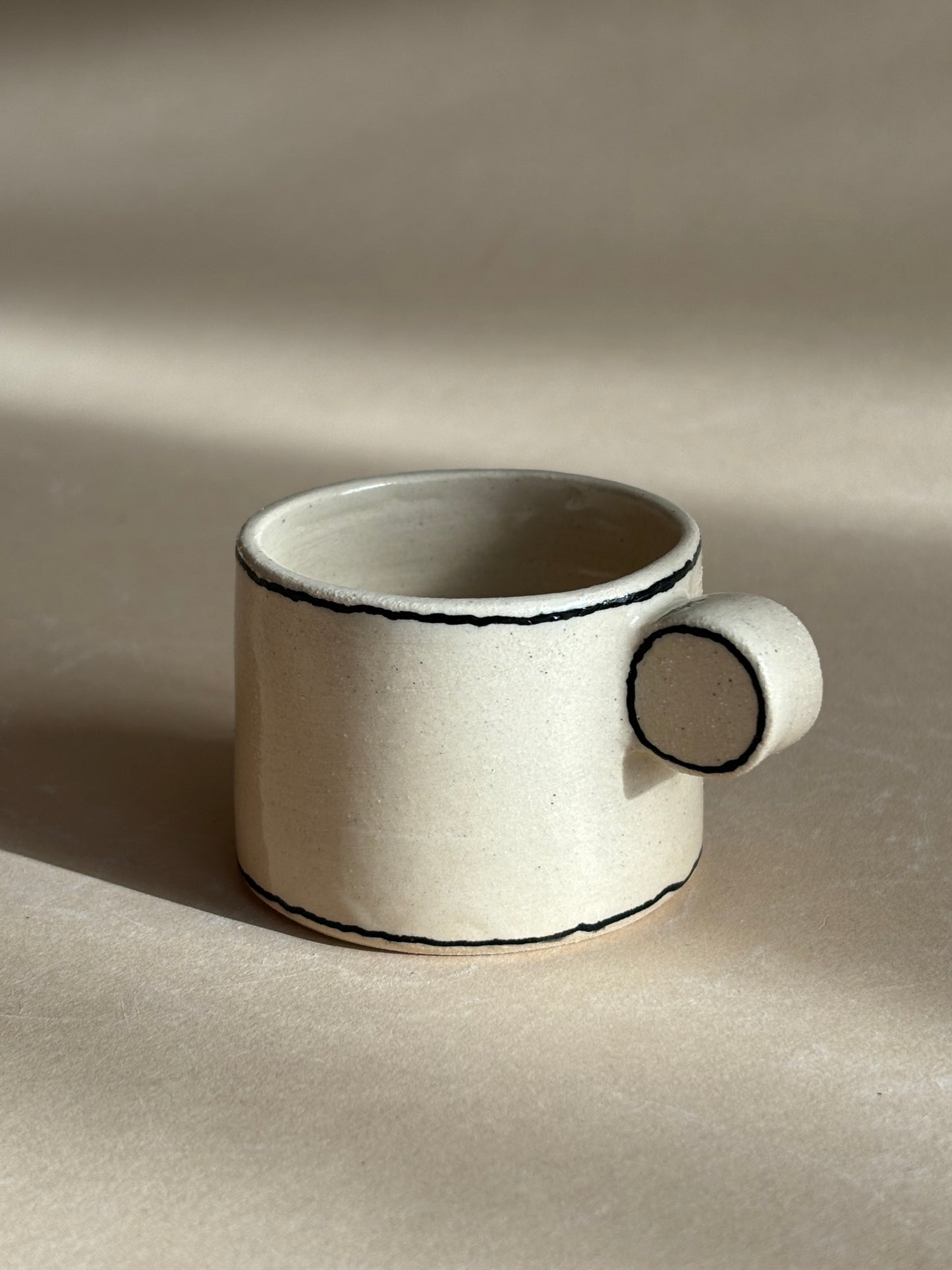 illustrated dot baby mug