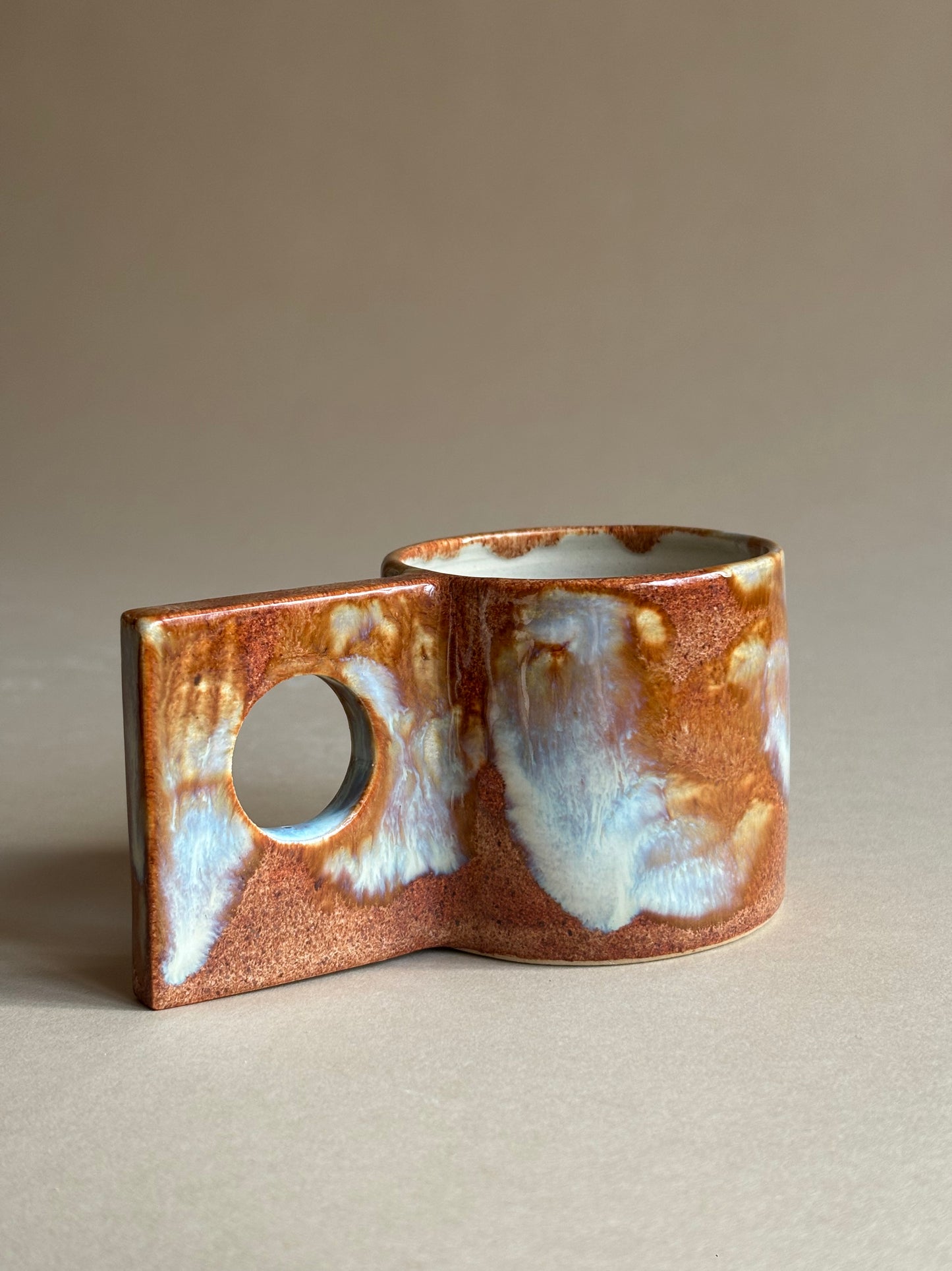 fiery mug