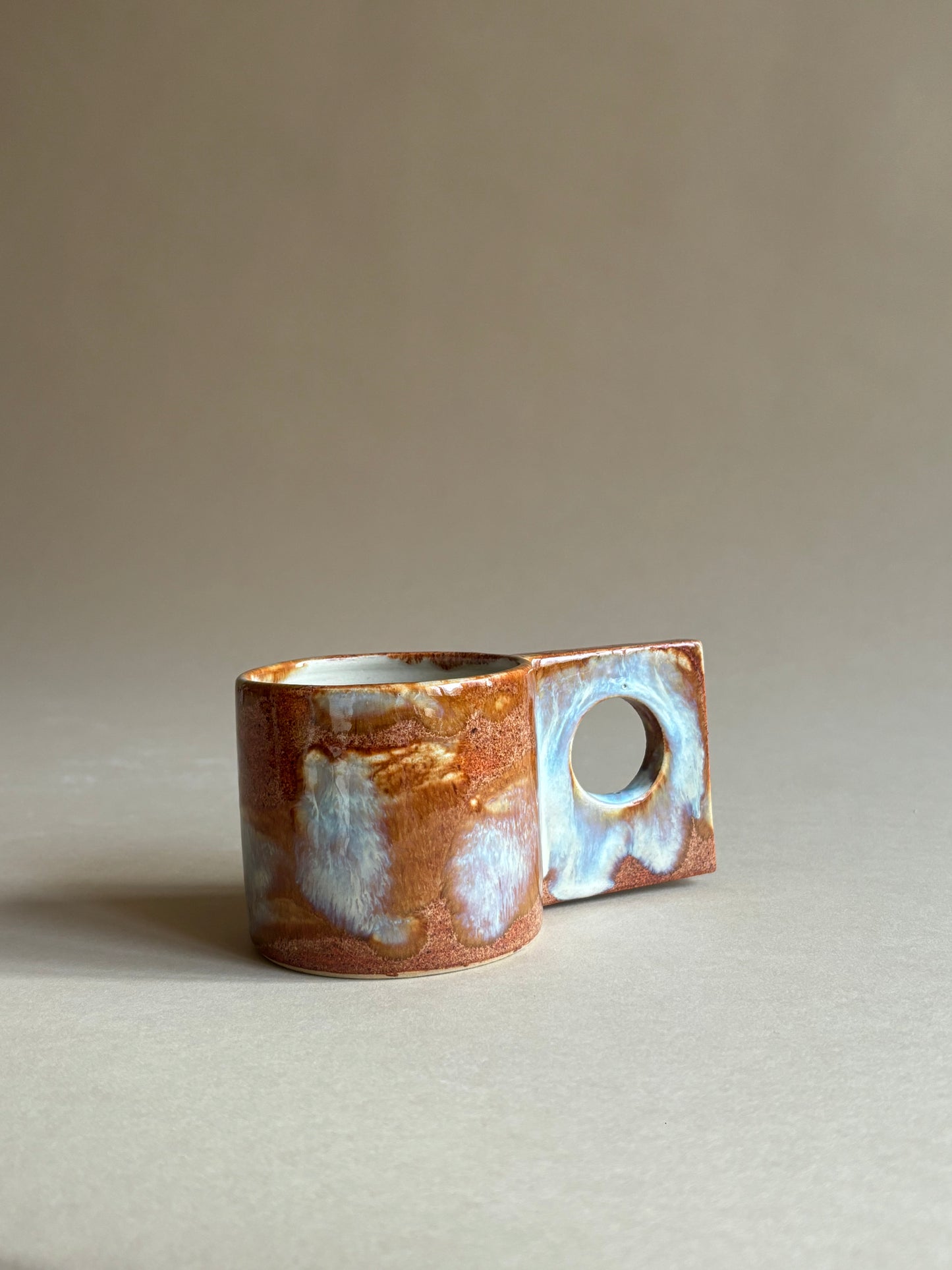 fiery mug