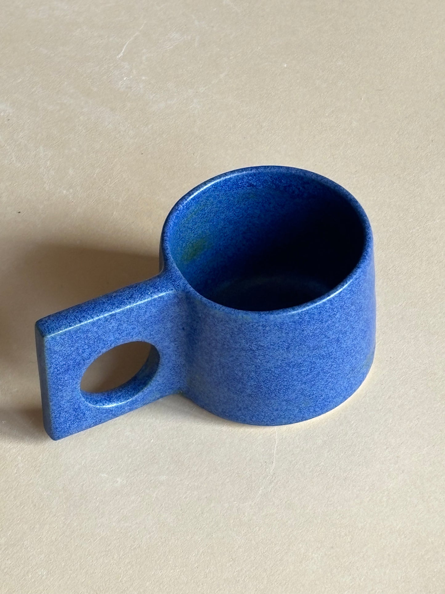blue small mug