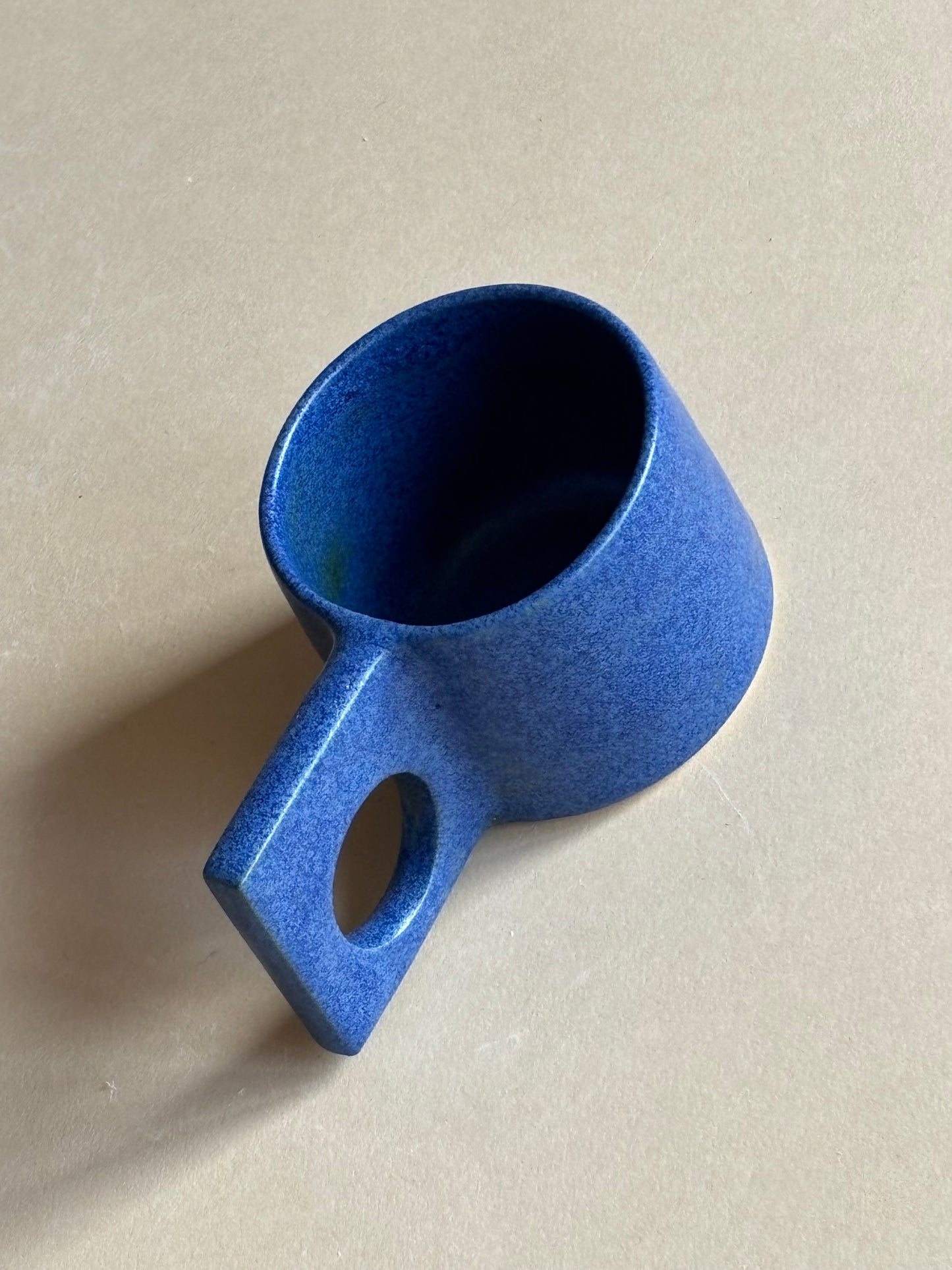 blue small mug