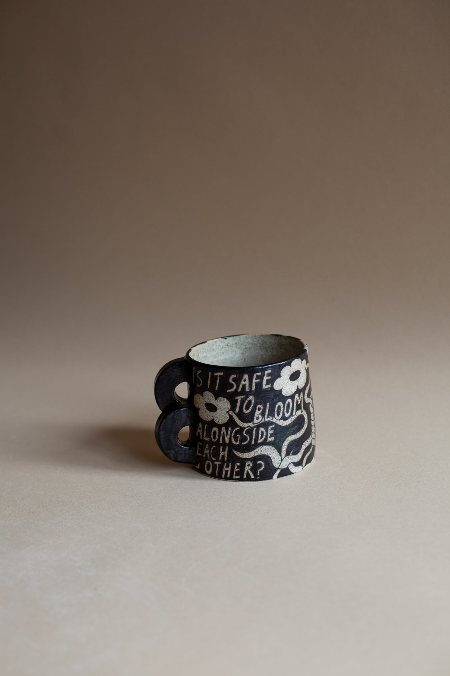 Is It Safe to Bloom Alongside Each Other? Double Trouble Mug