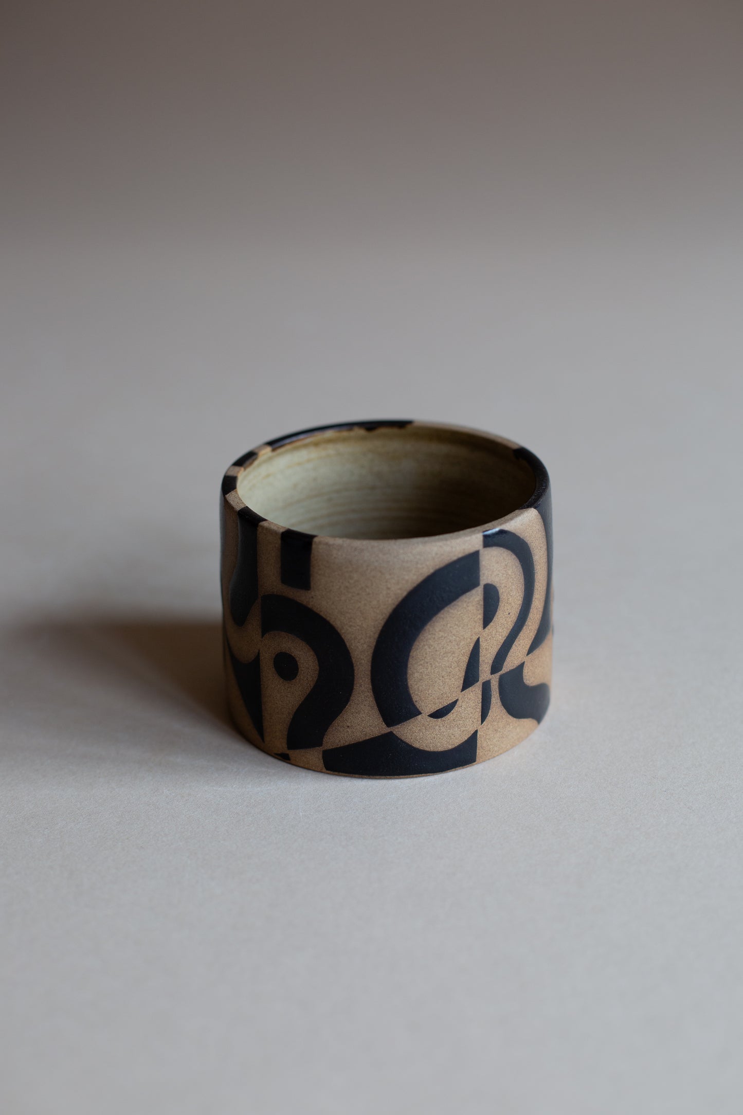 Squiggly Black Vessel
