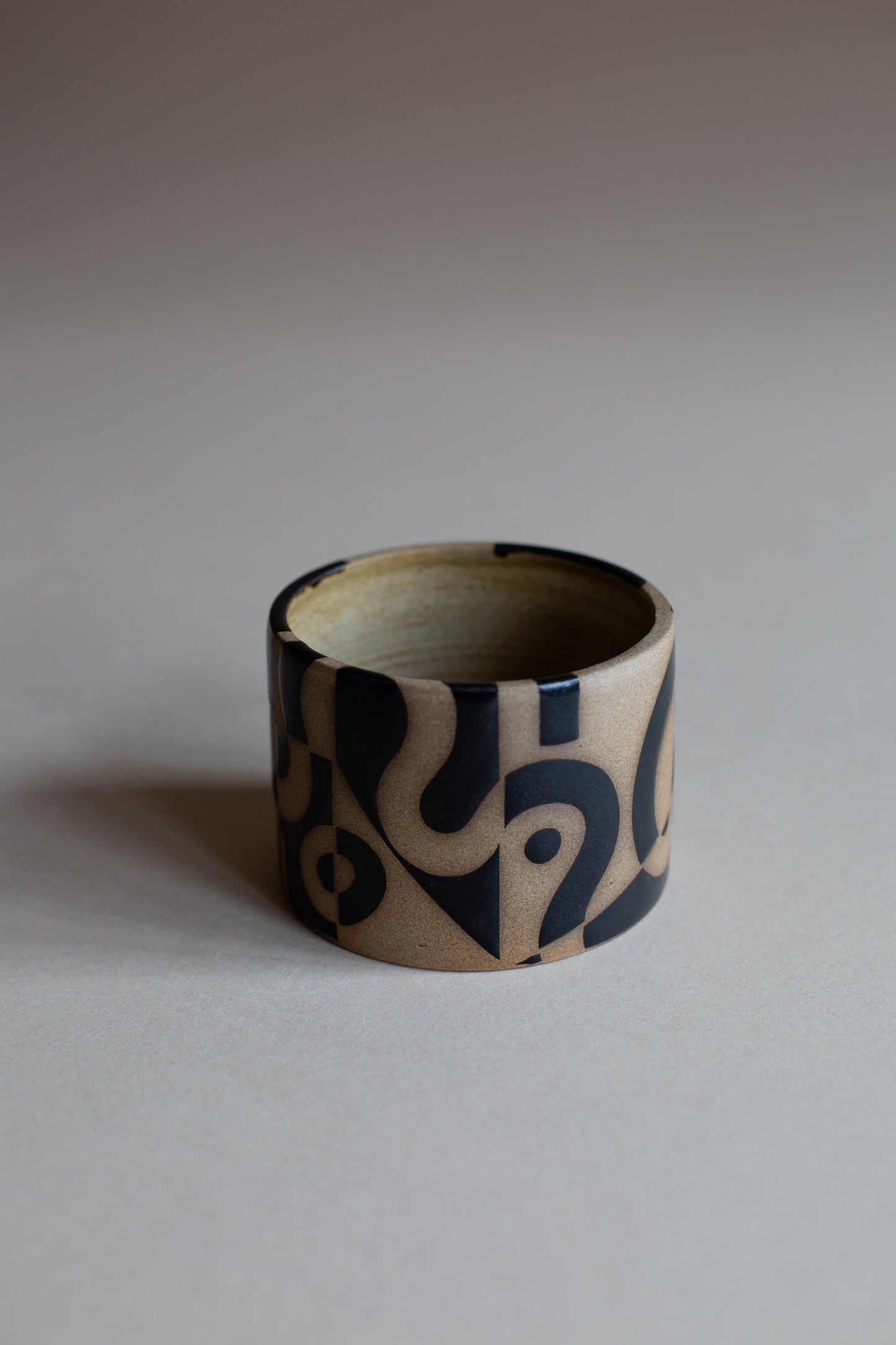 Squiggly Black Vessel