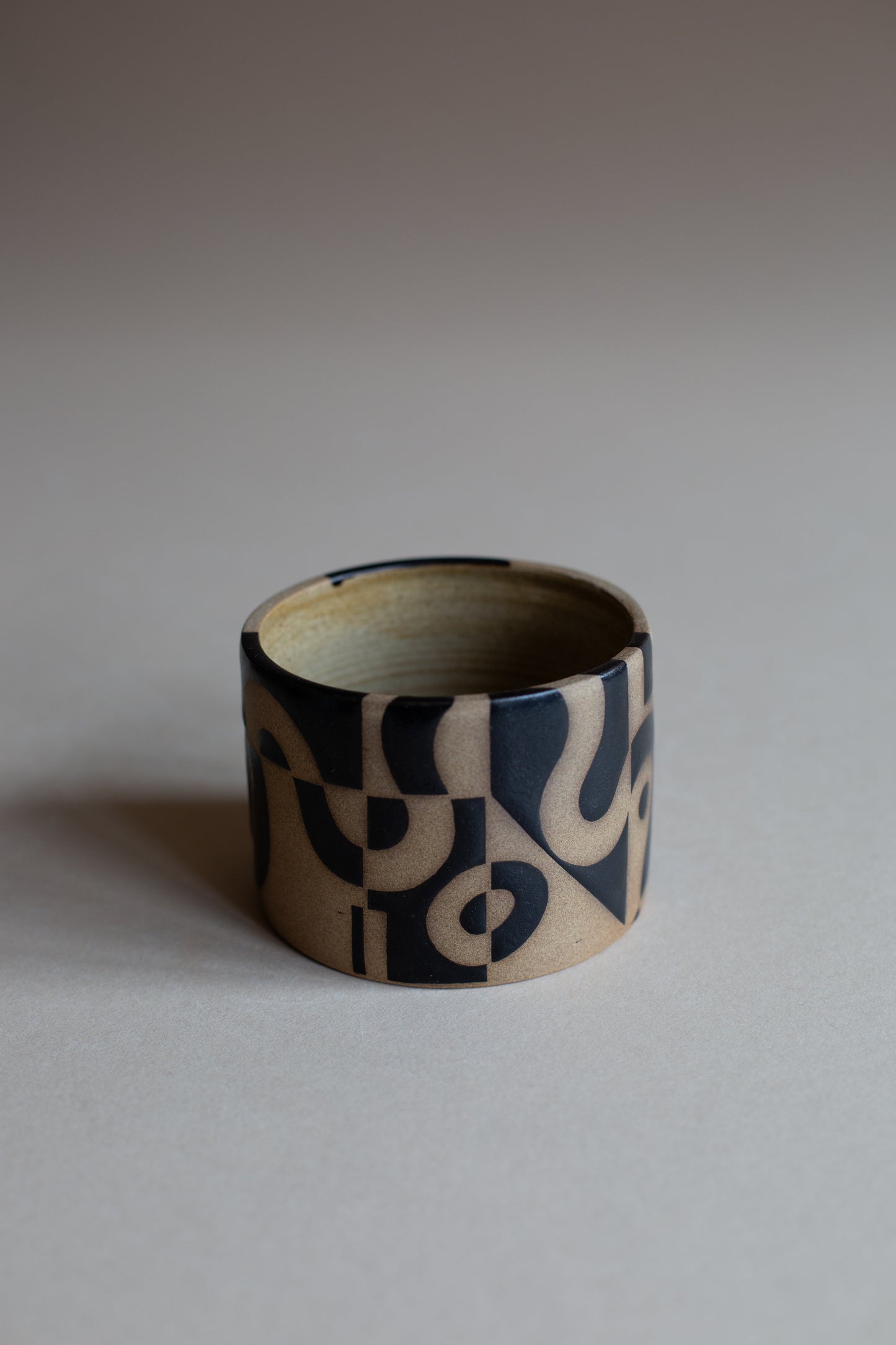 Squiggly Black Vessel