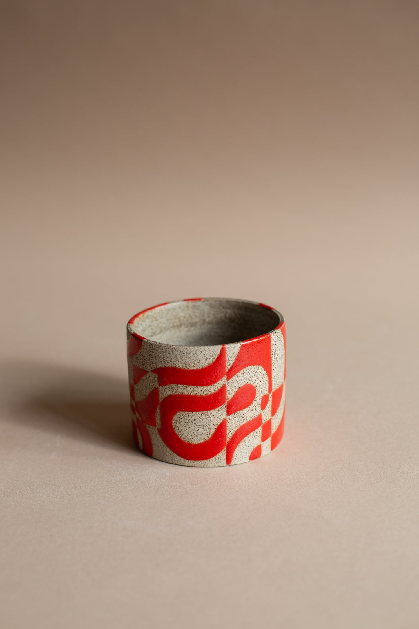 Squiggly Red Vessel