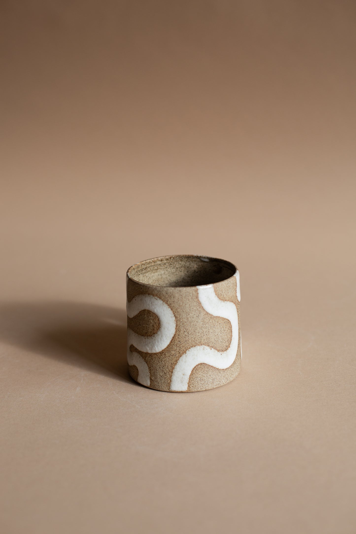 Squiggly White Mug