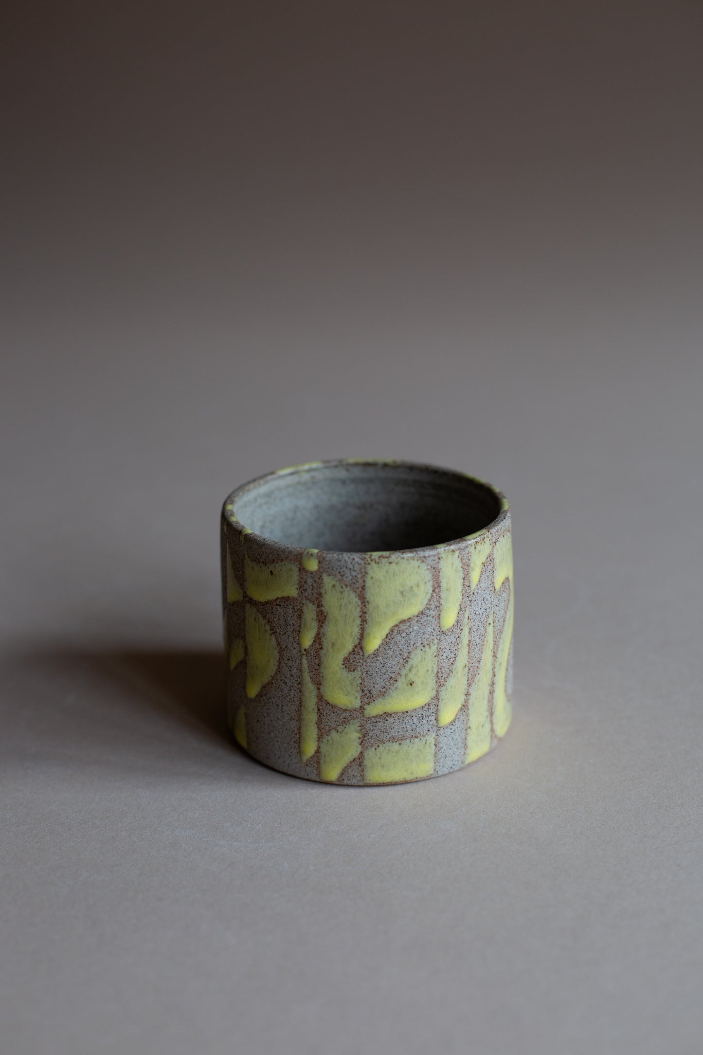 Squiggly Yellow Vessel